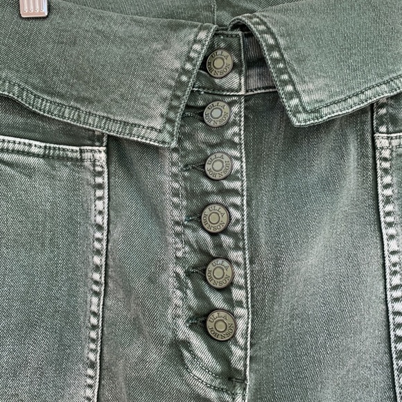 Ulla Johnson Green Kingston Cargo Jean, size 4 - Picture 8 of 16